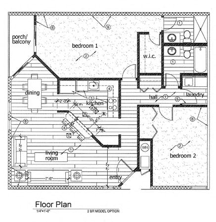 Suite A Floorplan